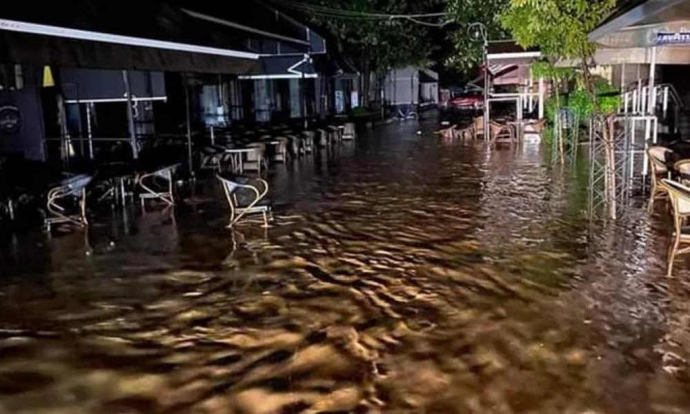 Κακοκαιρία Ιανός: Χωρίς νερό η περιοχή των Φαρσάλων